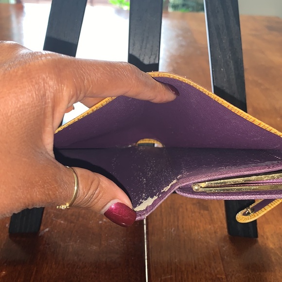 💜💛Authentic Louis Vuitton Epi Noe PM Bag & French Kisslock Wallet💜💛 - Picture 16 of 17